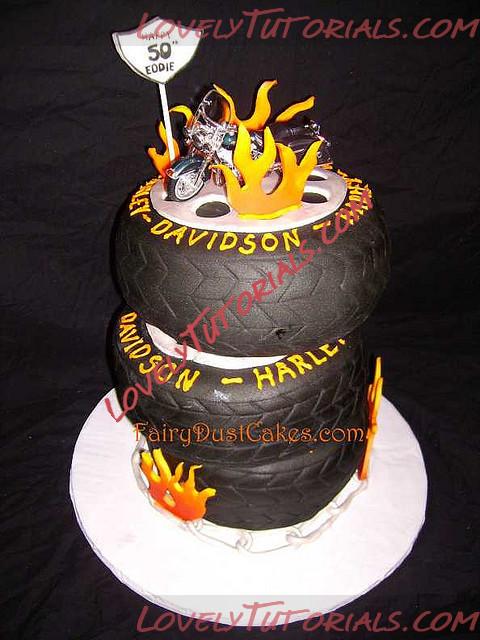 Название: harley davidson motorcylce tires cake by FairyDustCakes.jpg
Просмотров: 5
Размер: 96.0 Кб