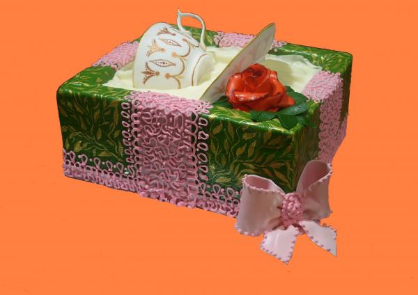 Торт"Китайский фарфор 1"